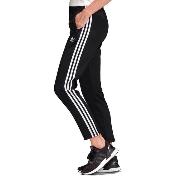 Adidas Pleated 3-Stripe Jogger Pants - Picture 3 of 4